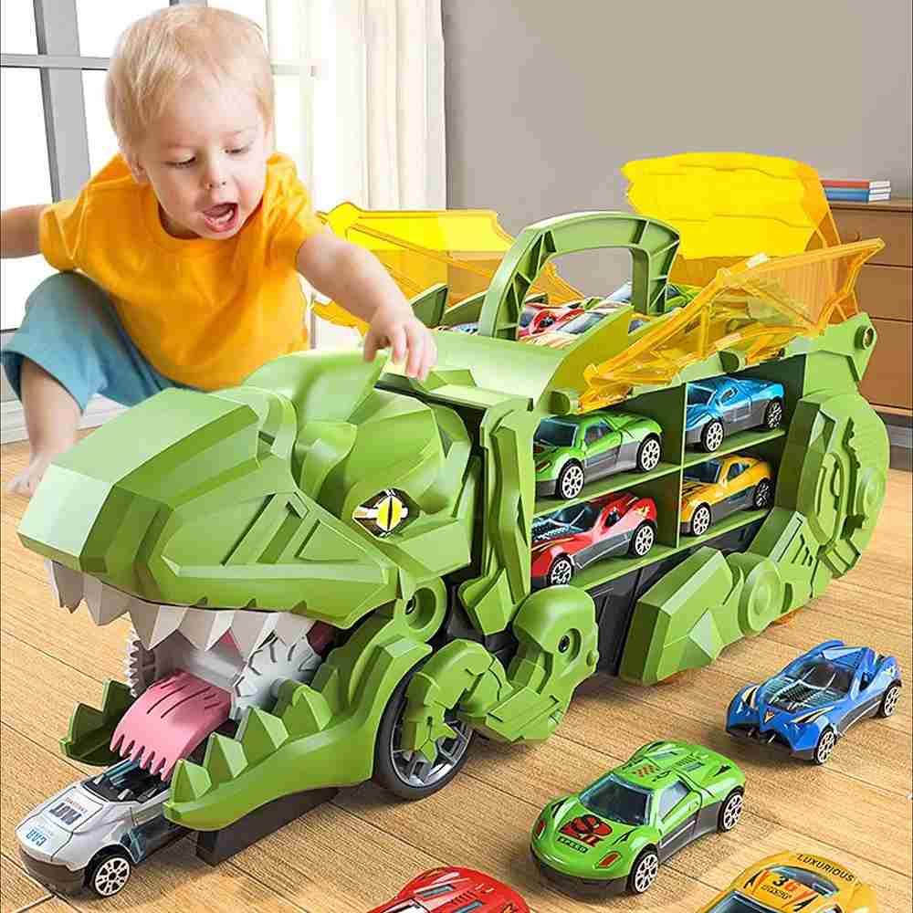 3-in-1 Dino Storage Truck Mille Kids - Main Image