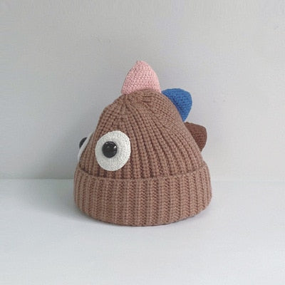 Knitted Dino Beanie