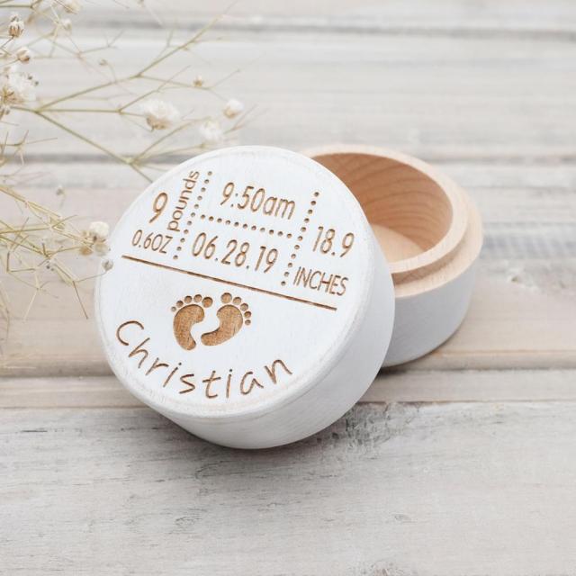 Personalized Baby Tooth Keepsake Box