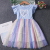 Unicorn Hearts Tulle Dress