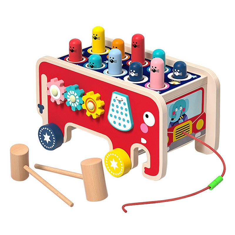 Wooden Ellie Activity Wagon