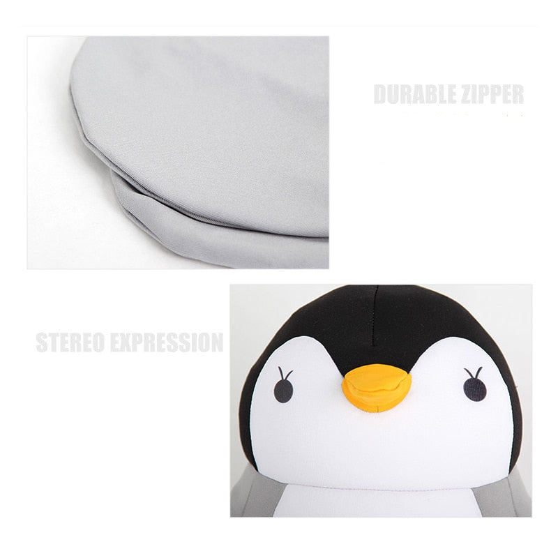 Reversible Penguin Travel Pillow