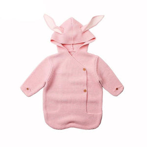 Knitted Bunny Swaddle