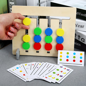 Montessori Fruit/Color Matching Game