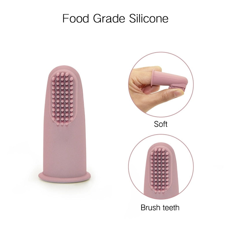 Finger Toothbrush - 100% Food Grade Silicone