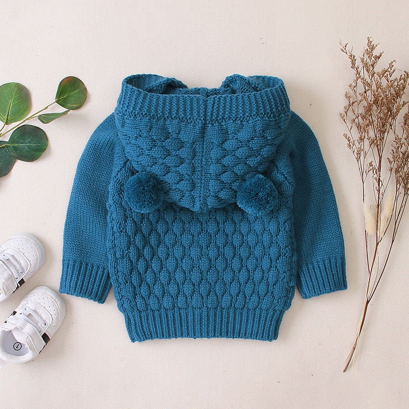 Knitted Teddy Cardigan