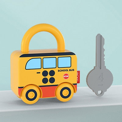 Montessori Little Vehicle Locks