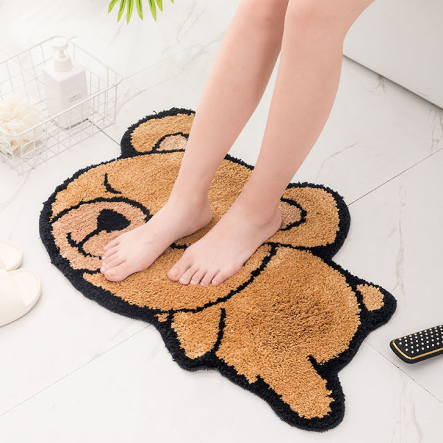 Napping Teddy Mat