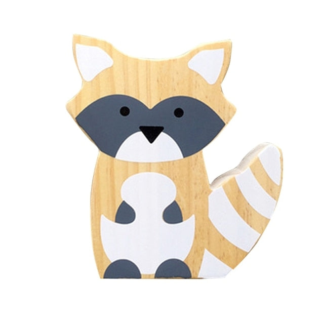 Wooden Baby Fox
