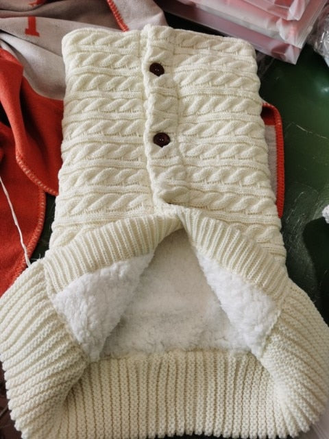 Knitted Swaddle Wrap