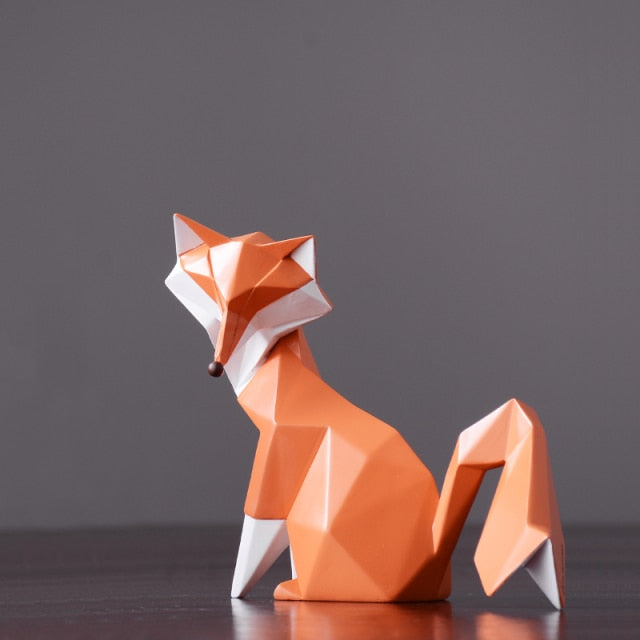 Curious Foxes Figurine