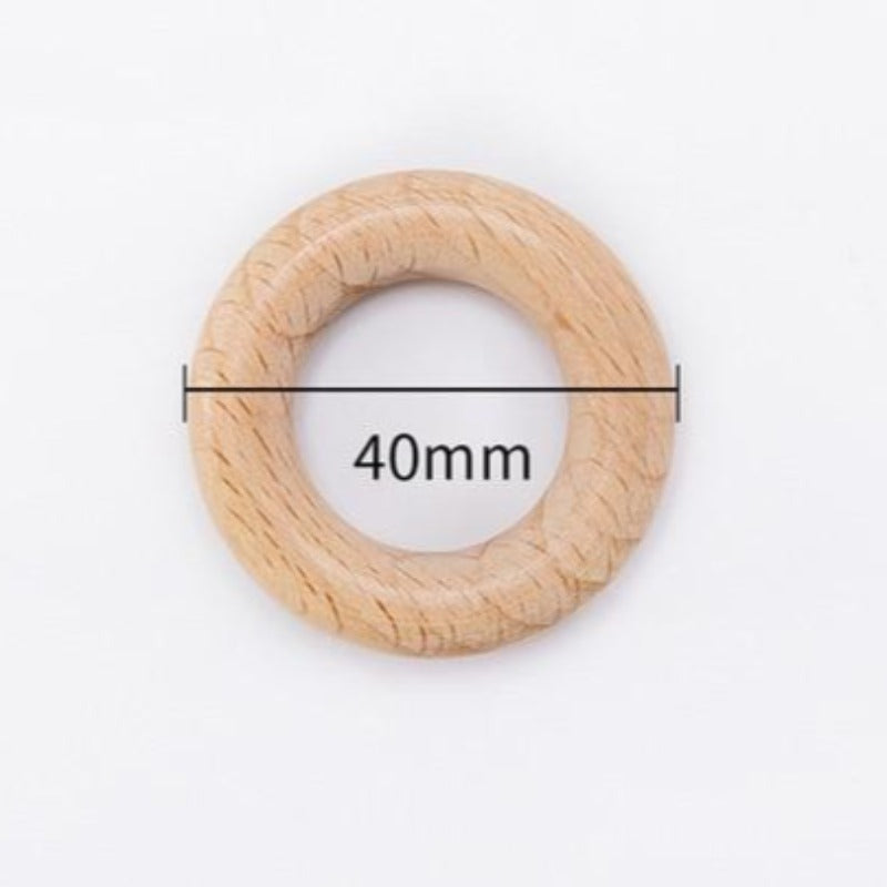 Beech Wood Teething Ring