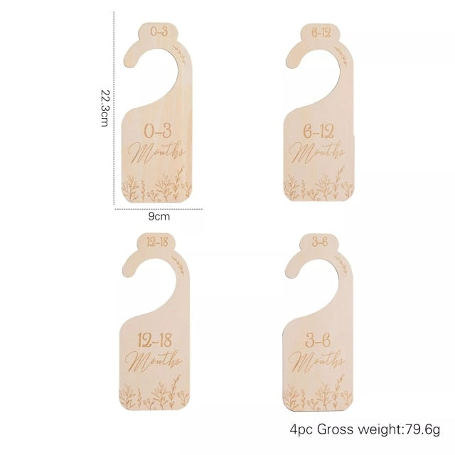 Wooden Baby Closet Dividers