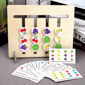 Montessori Fruit/Color Matching Game