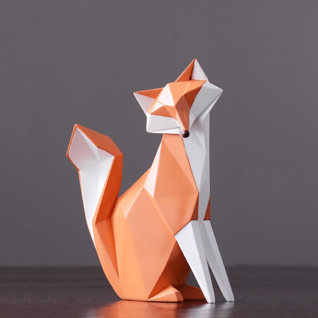 Curious Foxes Figurine