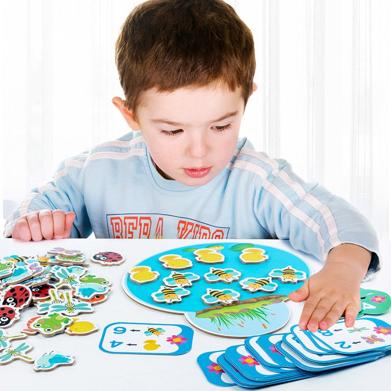 Montessori Little Pond Counting Game