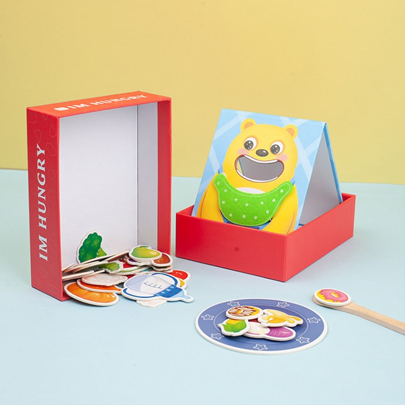 Montessori Hungry Bear Game