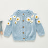 Knitted Daisy Cardigan