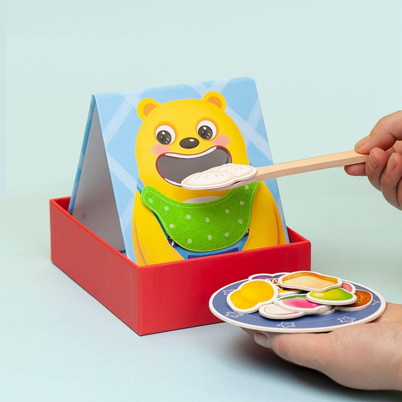 Montessori Hungry Bear Game