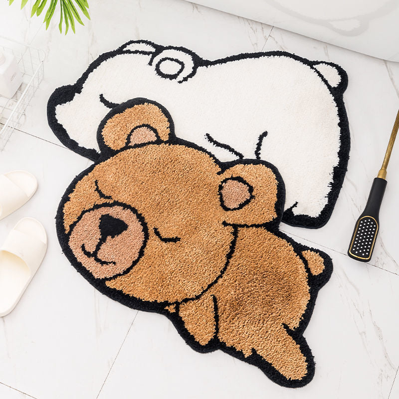 Napping Teddy Mat