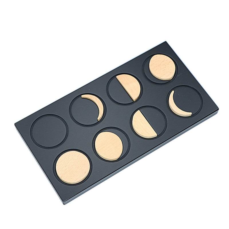 Montessori Moon Phase Puzzle