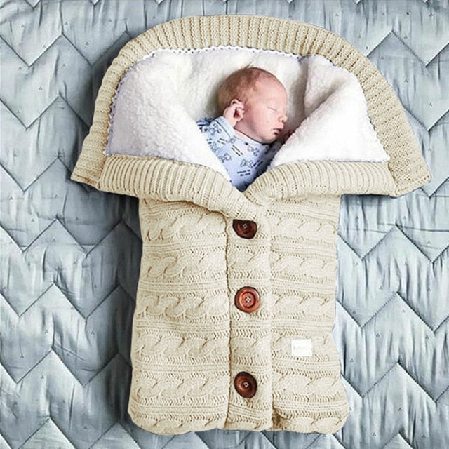 Knitted Swaddle Wrap