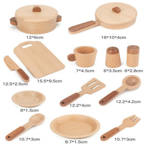 Perfect Wooden Kitchen Playset