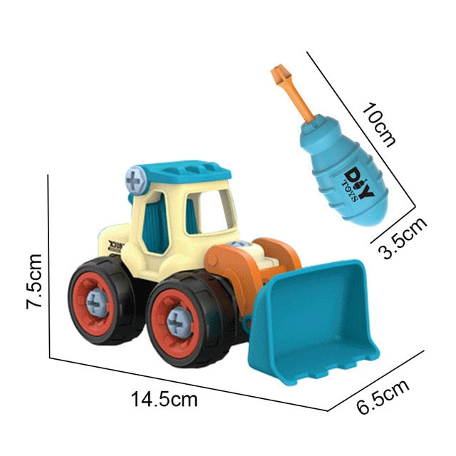 Worksite Adventures DIY Vehicle Toy
