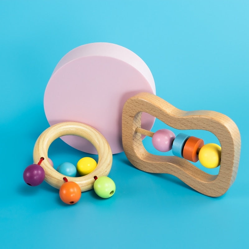 Montessori Baby Rattle Set