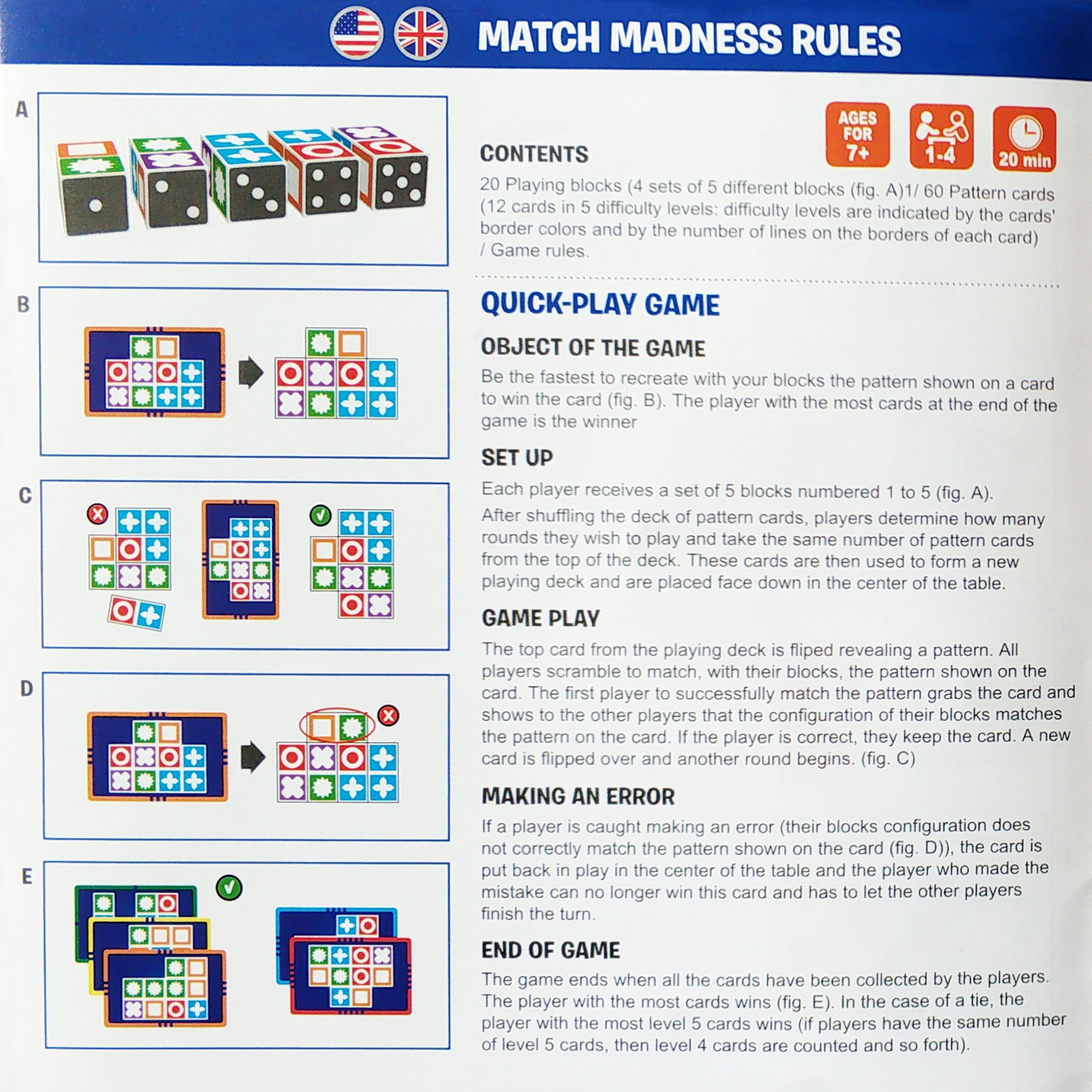 Quick Matching Game Puzzle