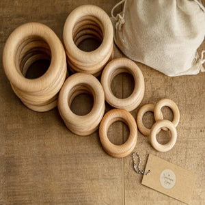 Beech Wood Teething Ring