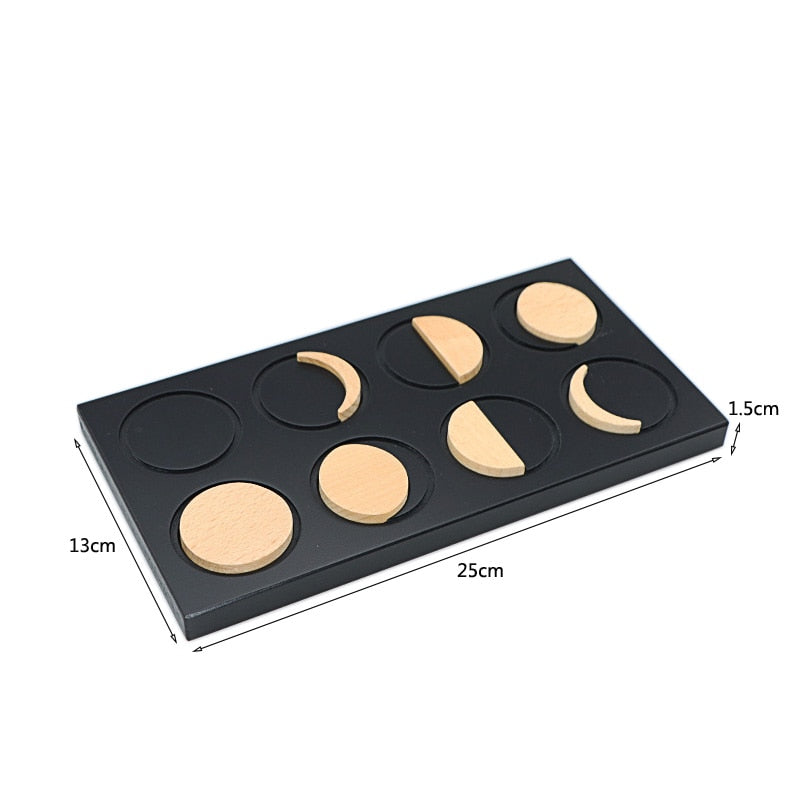 Montessori Moon Phase Puzzle