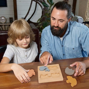 Silicone Animal Teether Puzzle