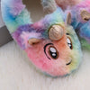 Happy Unicorn Plush Slippers