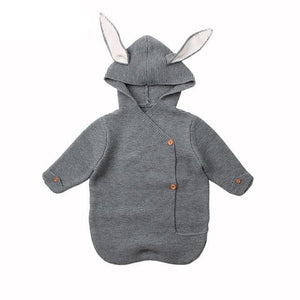 Knitted Bunny Swaddle