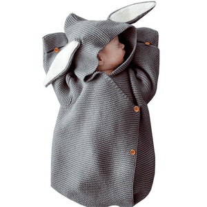 Knitted Bunny Swaddle