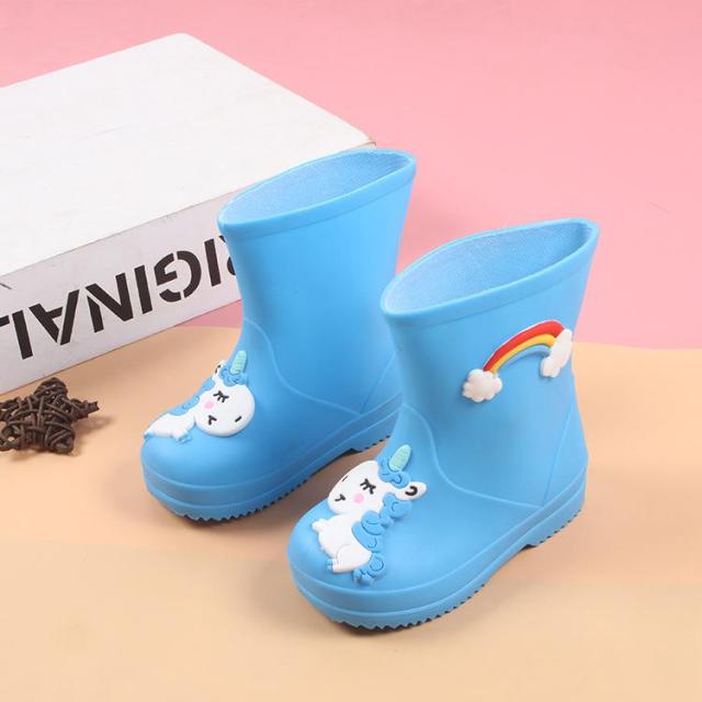 Rainbow Unicorn Rain Boots