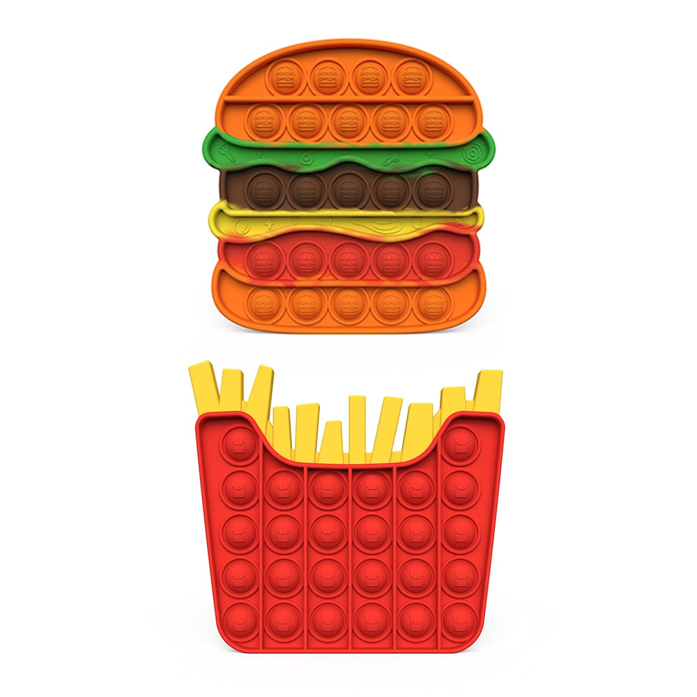 Burger Place Pop-it Toy