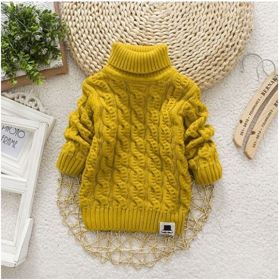 Kids Turtleneck Pullover