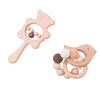 Wooden Teether 2pc set