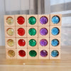 Montessori Wooden Crystal Blocks