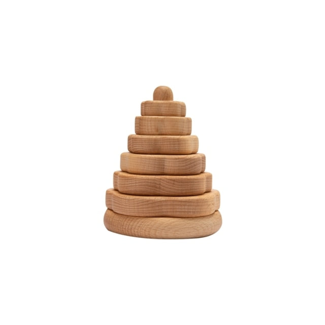 Wooden Stacking Tower