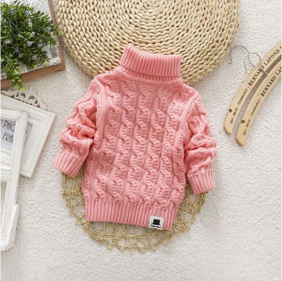 Kids Turtleneck Pullover