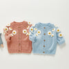 Knitted Daisy Cardigan