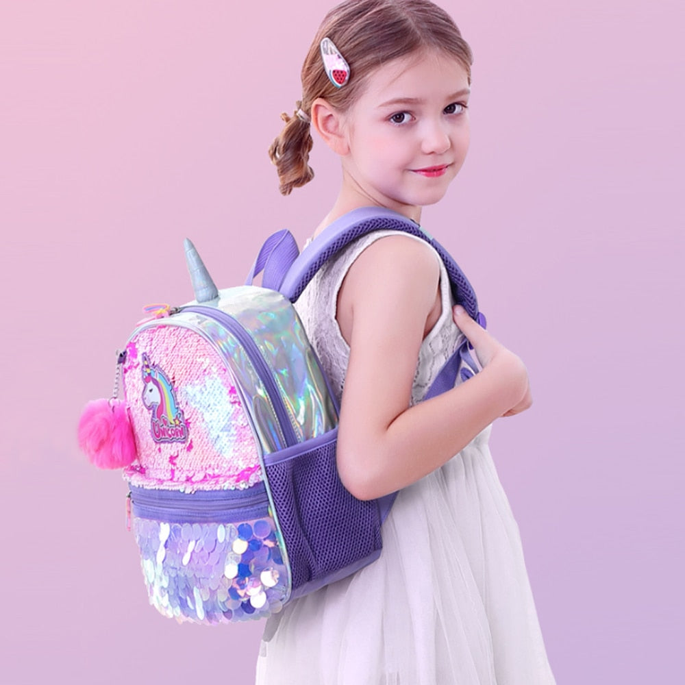 Unicorn Sequin Backpack