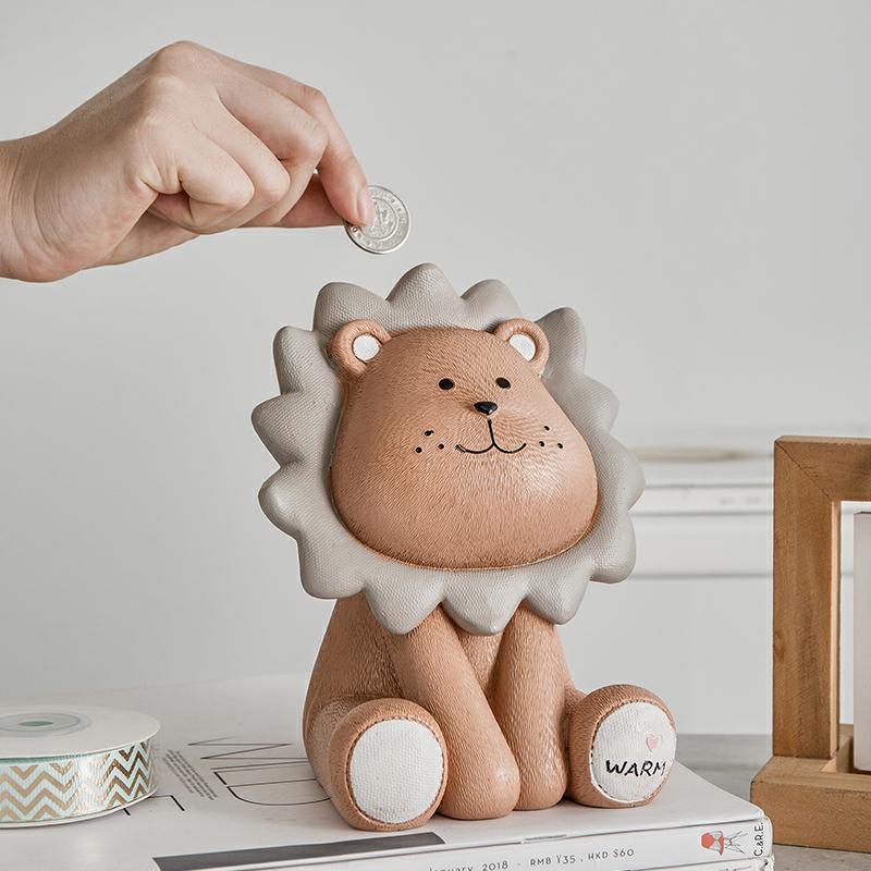 Little Lion Piggy Bank