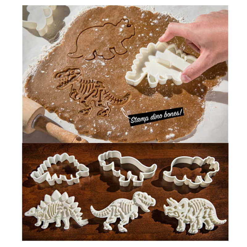 3D Dinosaur Cookie Cutter