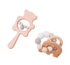 Wooden Teether 2pc set