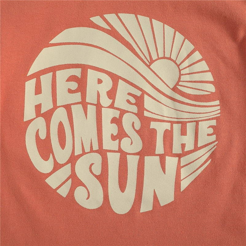 Here Comes The Sun Top+Bottom Set