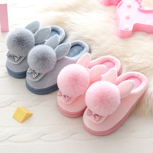 Fluffy Bunnie Slippers